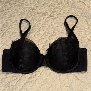 Elegant Black Lace Bra